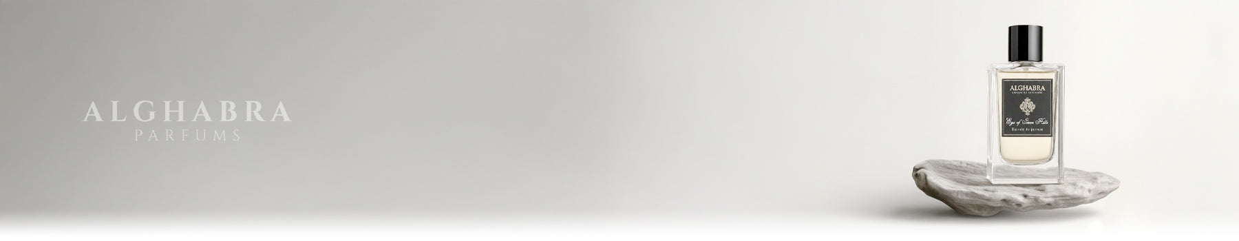 Alghabra Parfums collection banner