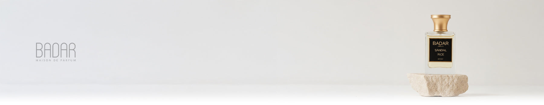 Badar Parfums collection banner