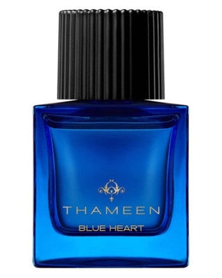 thameen blue heart sample