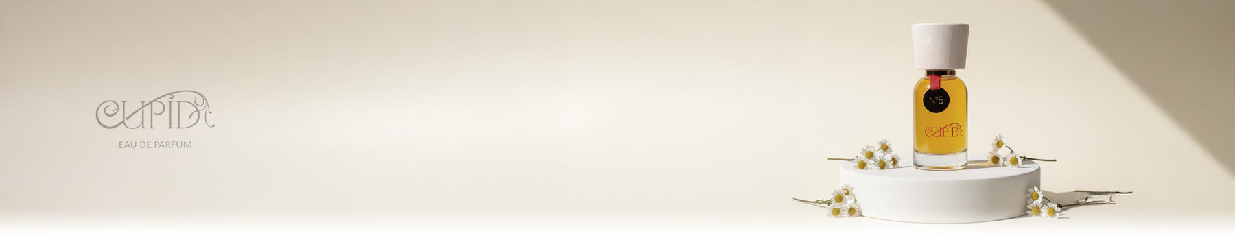 Cupid Perfumes collection banner