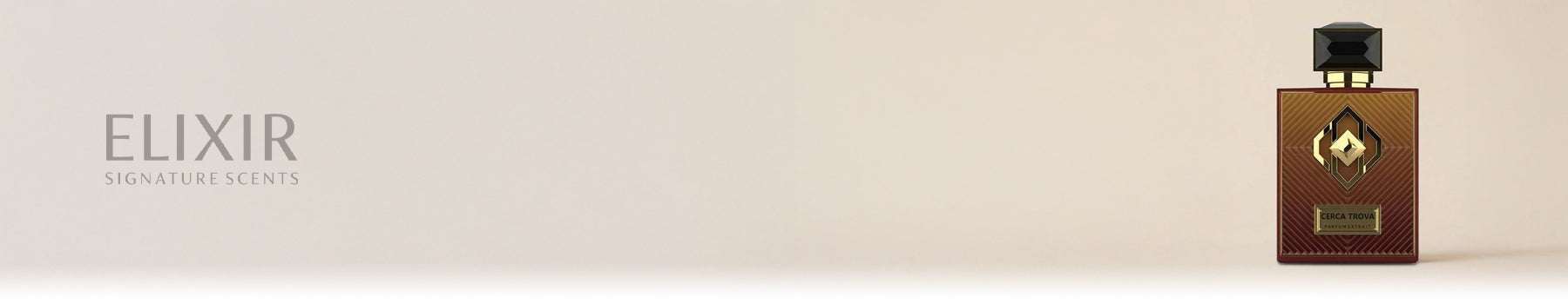 Banner de la colección Elixir Fragancias Exclusivas