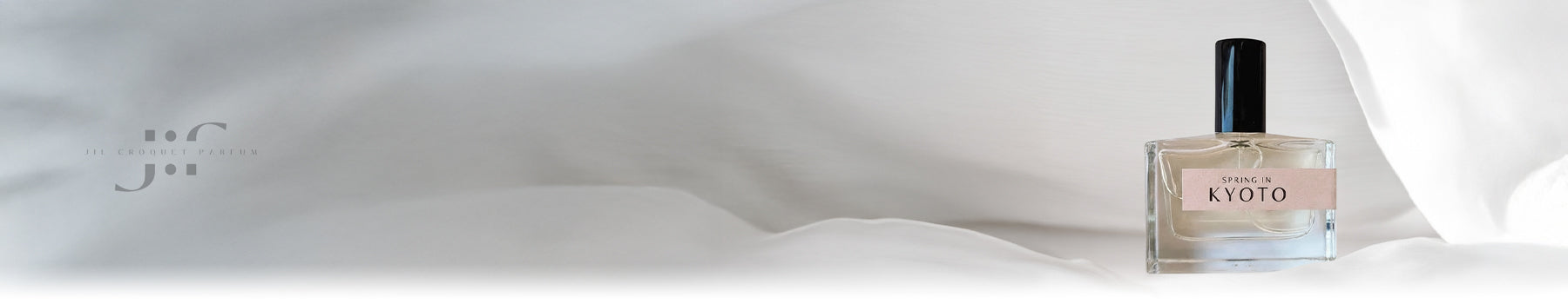 Jil Croquet Parfum collection banner