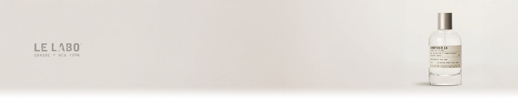 Le Labo collection banner