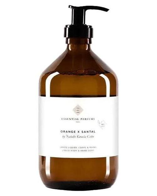 Orange X Santal Liquid Body and Hand Soap-Essential Parfums samples & decants -Scent Split