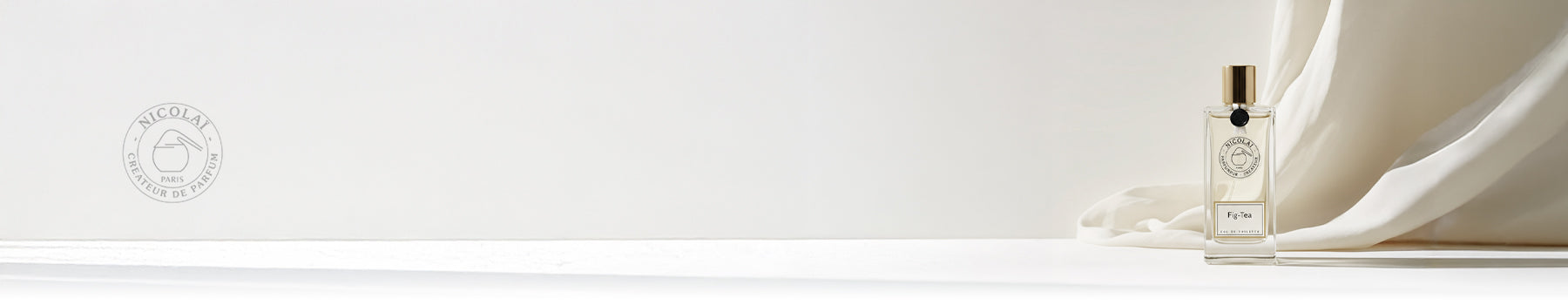 Banner de la colección Parfums de Nicolai