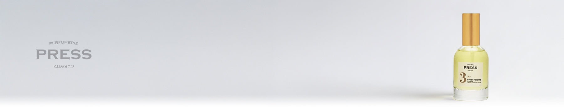 Press Gurwitz Perfumerie collection banner