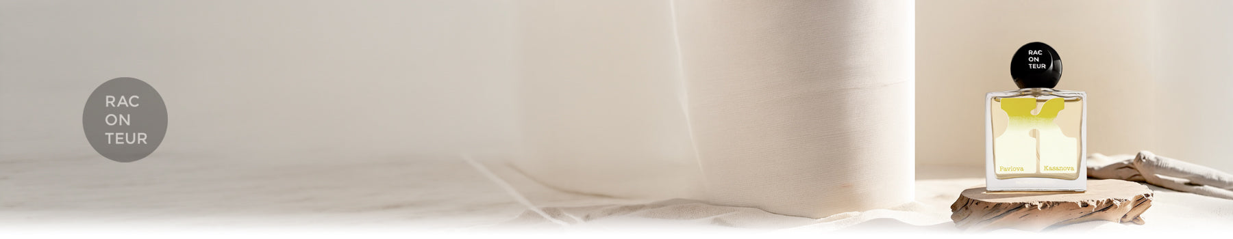 Raconteur collection banner
