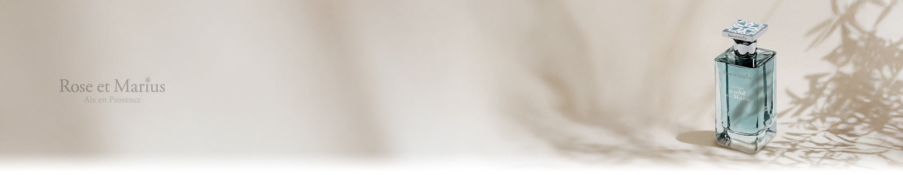 Banner de la colección Rose y Marius