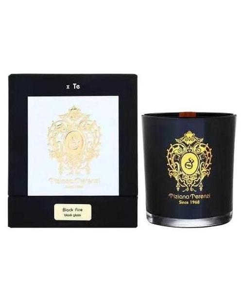 Black Fire Scented Candle-Tiziana Terenzi samples & decants -Scent Split