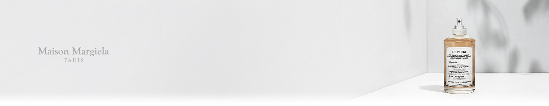 Maison Martin Margiela collection banner