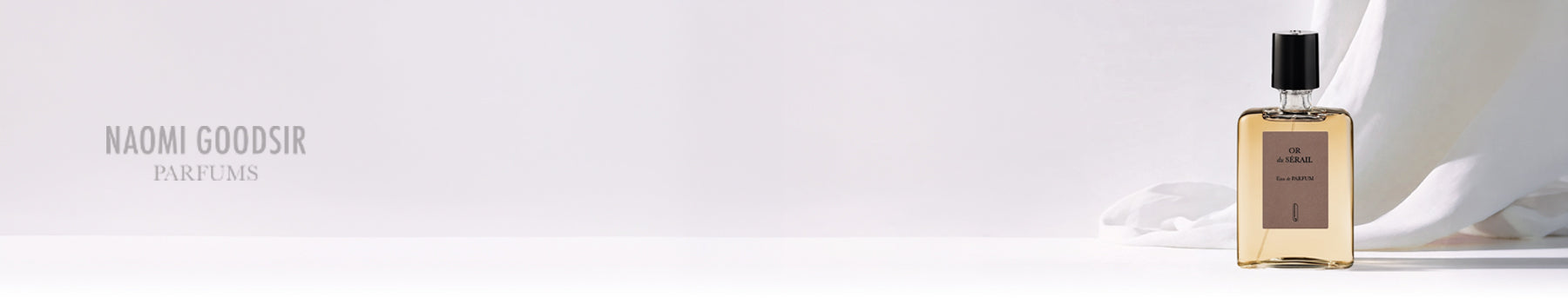 Banner de la colección Naomi Goodsir