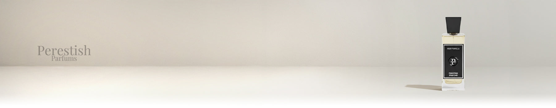 Perestish Parfums collection banner