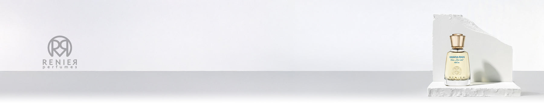 Banner de la colección Renier Perfumes