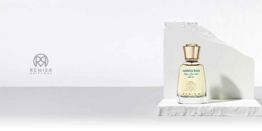 Banner de la colección Renier Perfumes
