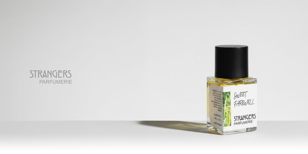 Strangers Parfumerie collection banner