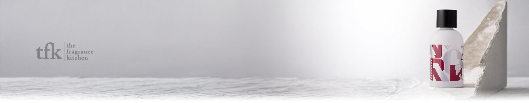 The Fragrance Kitchen collection banner